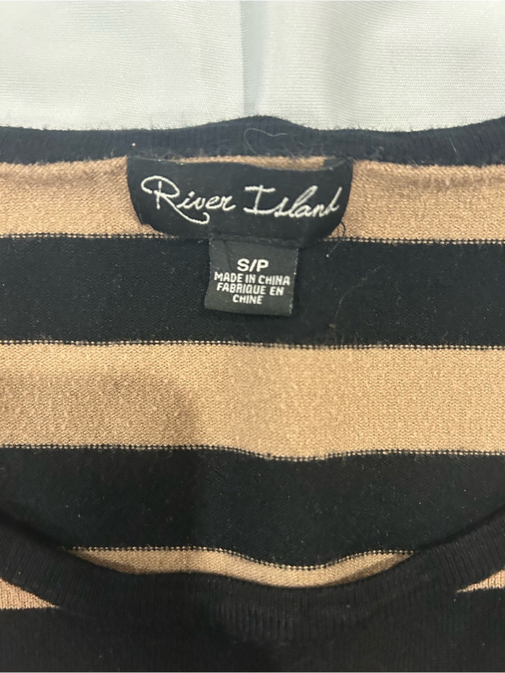 3/4 sleeve striped top - Picture 3 of 3